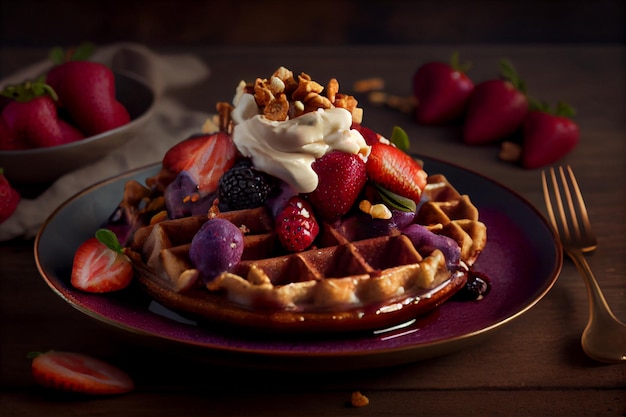 Whole Wheat Waffle