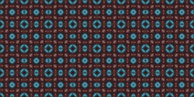 Wide abstract seamless pattern Woven art pattern Abstract background and texture