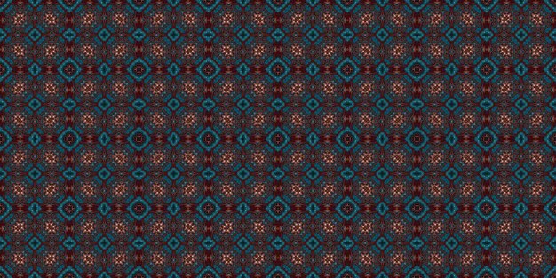 Wide abstract seamless pattern Woven art pattern Abstract background and texture