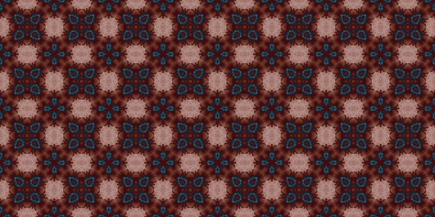 Wide seamless pattern Abstract woven Kaleidoscope