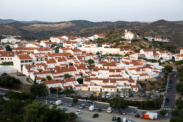 Wide view of Mertola village