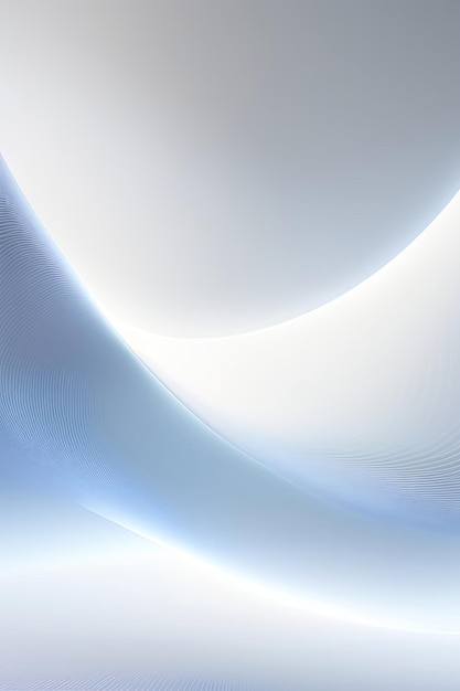 Widescreen Abstract White Background