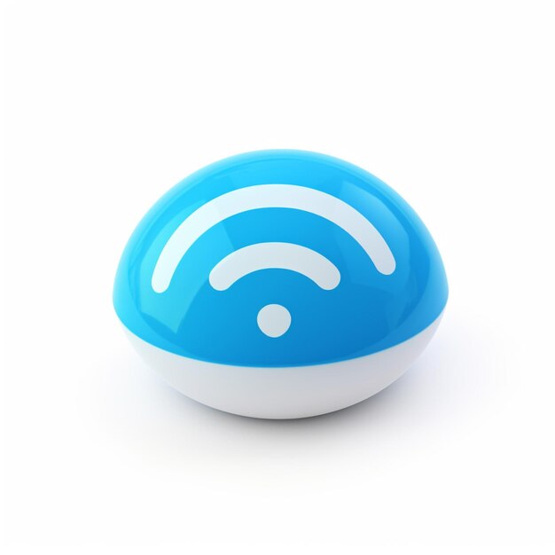 WiFi with white background high quality ultra hd