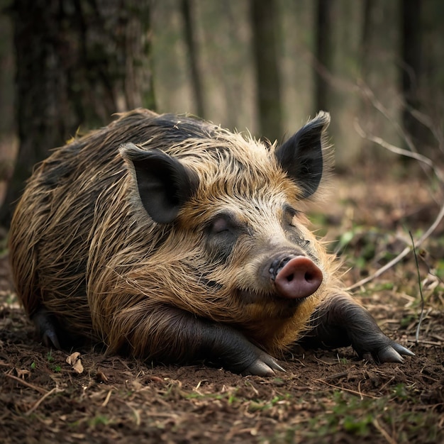 Wild boar Sus scrofa