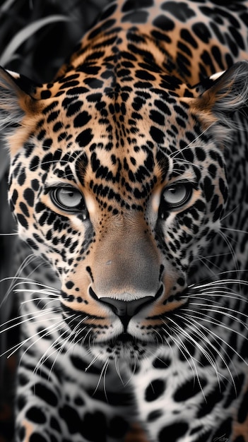 Wild leopard