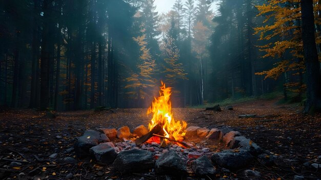 Wilderness Survival Skills Workshop in Remote Forest Learn Firemaking and Shelter Building Concept Forest Wilderness Survival Skills Firemaking Shelter Building