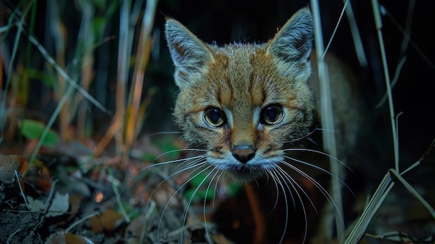 A Wildlife Camera Trap Capturing Photos Wallpaper