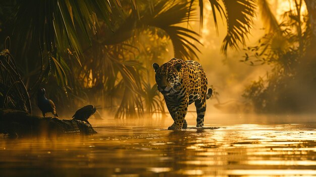 A wildlife photography concept jaguar photograph