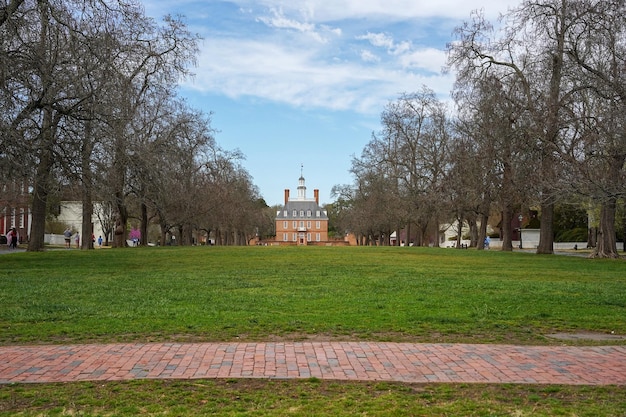 Williamsburh Virgina historical houses