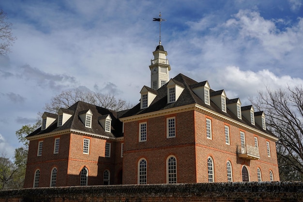 Williamsburh Virgina historical houses