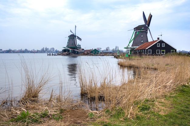 Wind mills in Zaanse Schans