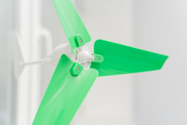 Wind power innovation close-up