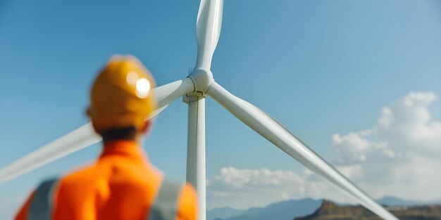 Wind Turbine Maintenance Technicians Concept Wind Turbine Maintenance Renewable Energy Technician Skills Safety Procedures Climbing Techniques