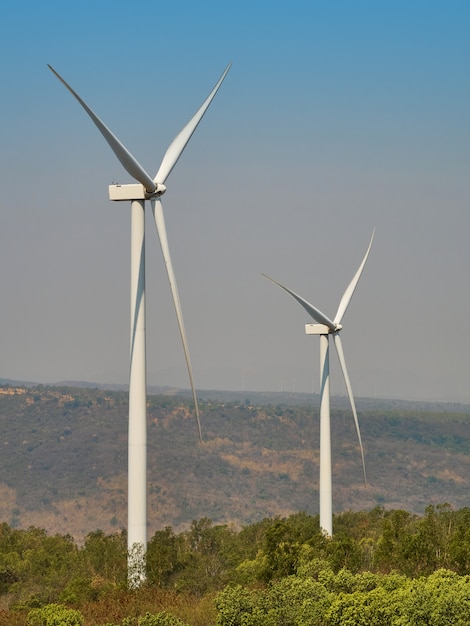 Wind turbines are an alternative to electricity generation