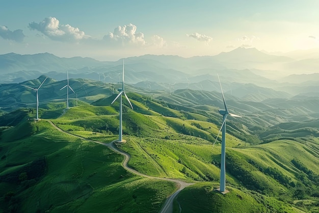 Wind Turbines and Solar Panels Integrated with IoT for Green Energy