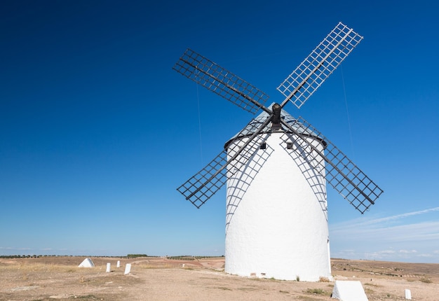 Windmill at Campo de Criptana La Mancha Spain