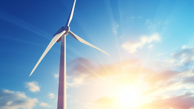 Windmill for renewable electric energy productionAIGenerative AI