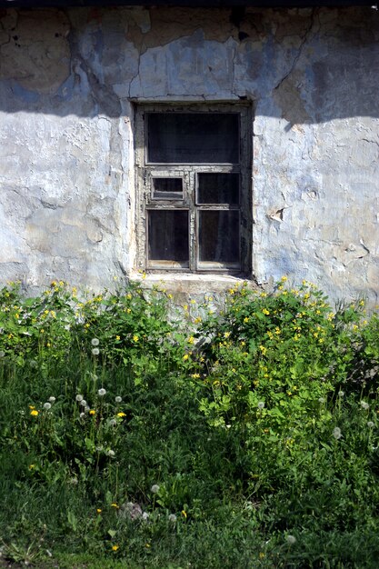 Window of an old house.