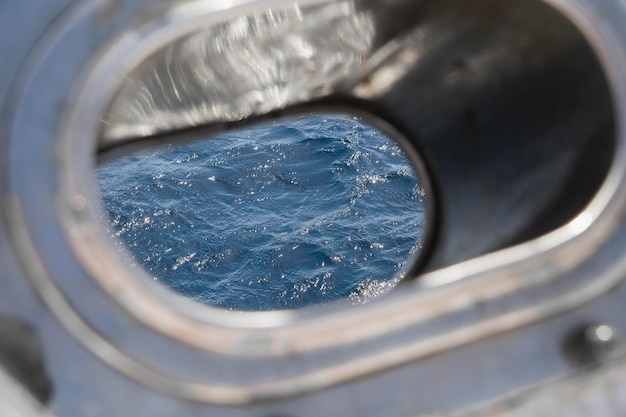 window of the ship in Egypt 