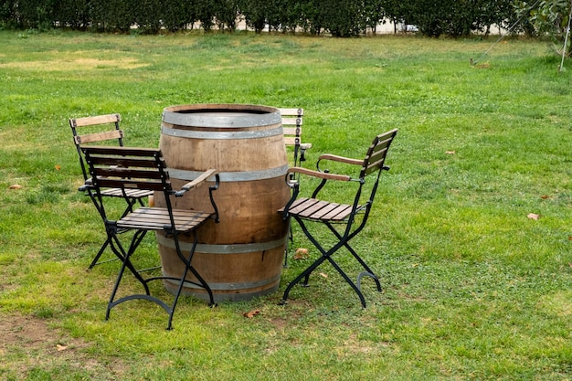 Wine barrel