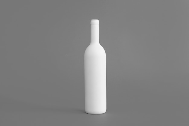 Wine bottle mockup