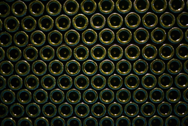 Wine bottle pattern