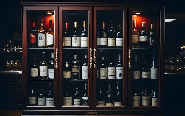 wine cellar of a winery