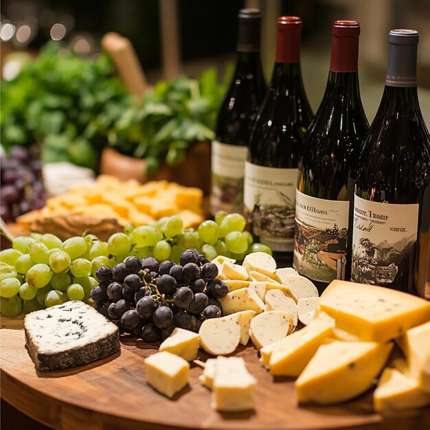 Photo wine and cheese tasting events hosted in the hotel