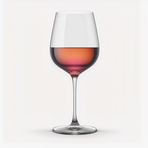 wine glass mockup