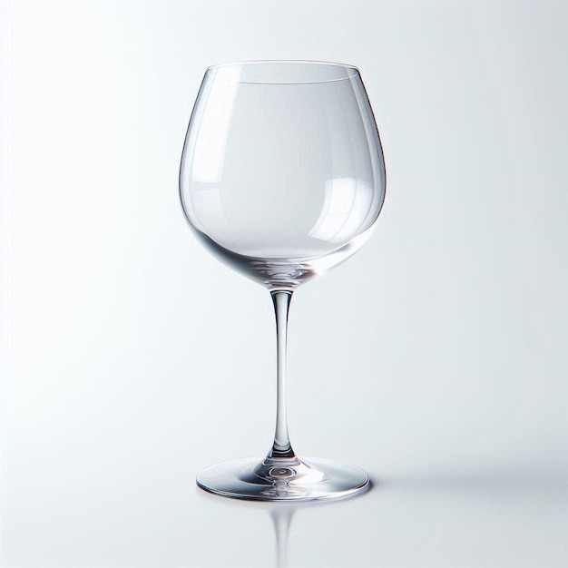 wine glass transparent white background