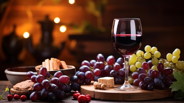 Wine still life background high quality photo