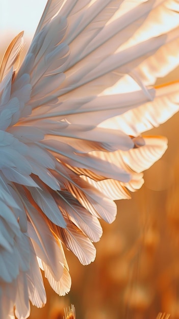 Wings that possess a feathery softness perfect for gliding through the breeze