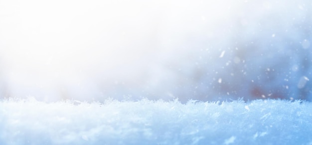 Winter abstract background