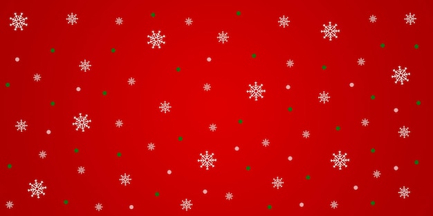 Winter Christmas red background