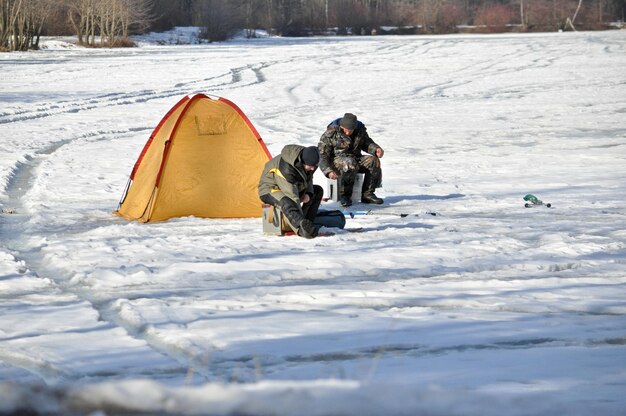 Winter fishing