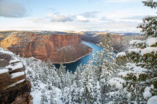 Winter in Flaming Gorge