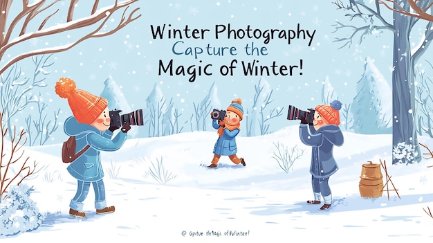 Photo winter photography contest magic scene