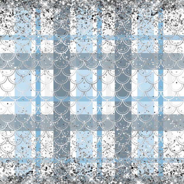 Photo winter plaid pattern 1