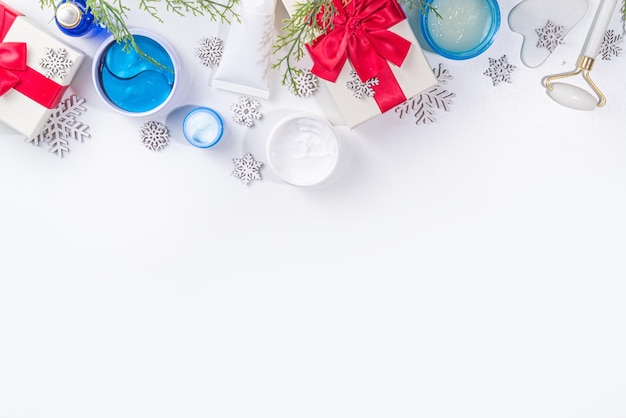 Winter skin care and hand care cosmetics