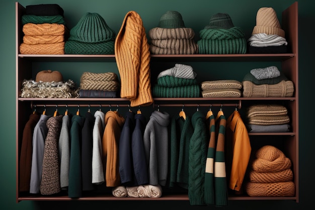 Photo winter wardrobe essentials