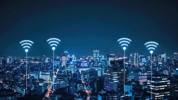 Wireless Connectivity in a Cityscape