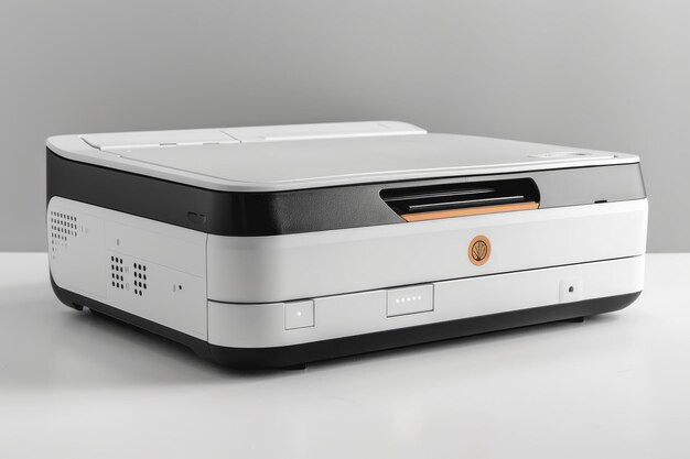 Photo wireless printer with plain background ar 32 style raw stylize 250 job id e2c13abc065640efbf6f68431b217dee