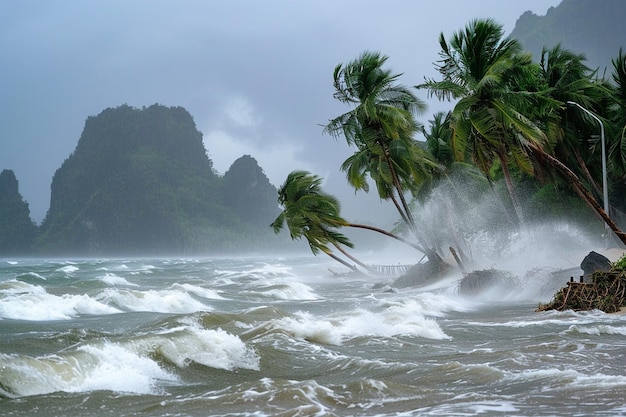 Witness the aweinspiring power of typhoons sweepin generative ai