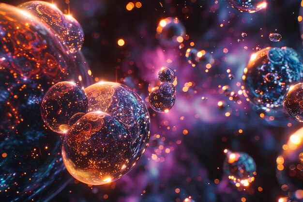 Witness the cosmic symphony where a quantum leap t generative ai