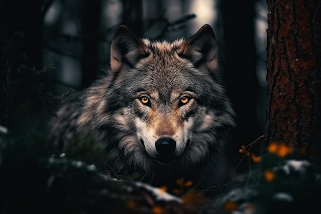 wolf background