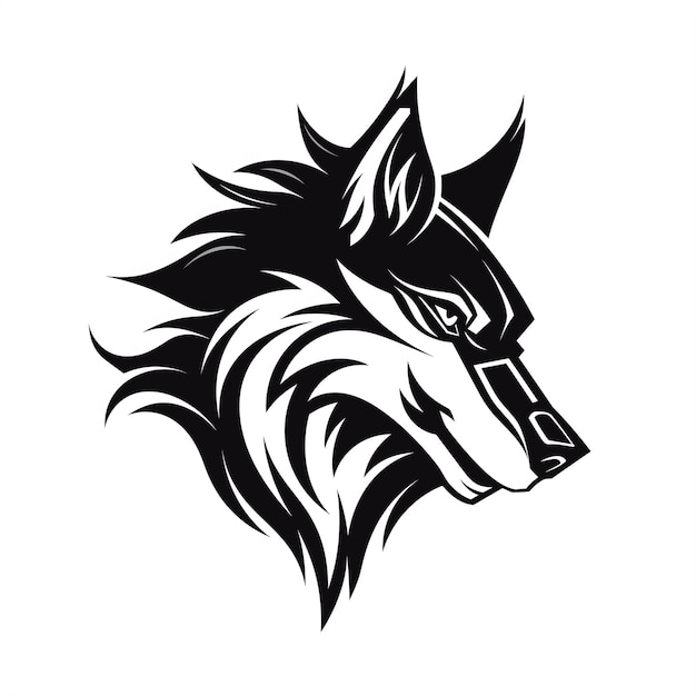 Wolf Head Logo Design