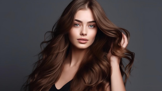 woman hair haircare hairstyle woman healthy hair keratin long hair woman