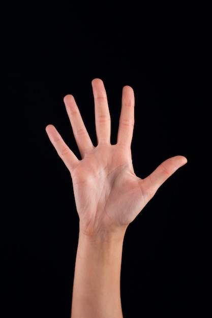 Woman hand