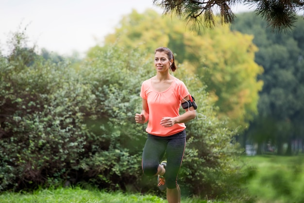 Woman having a workout