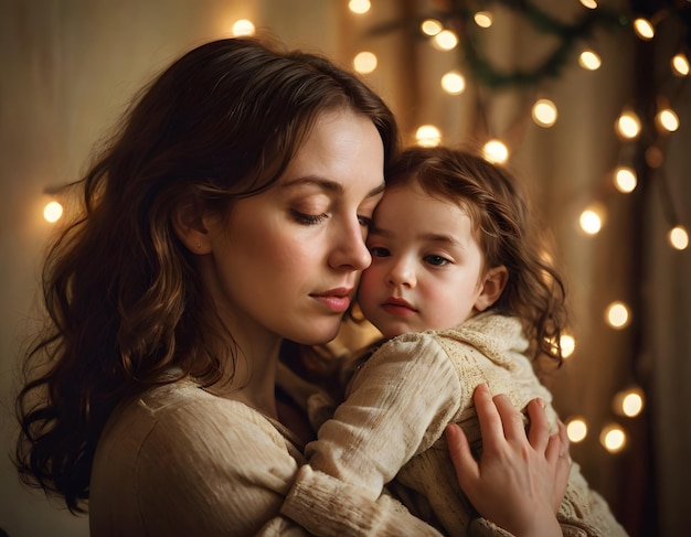 a woman holding a baby with the word quot baby quot on the chest